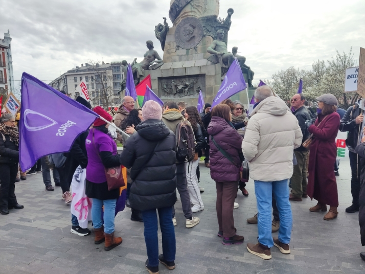 Podemos Soria se manifiesta en Valladolid para defender la Sanidad Pública