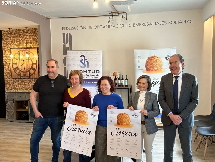 Las croquetas gourmet regresan a Soria con las VIII Jornadas de la Croqueta