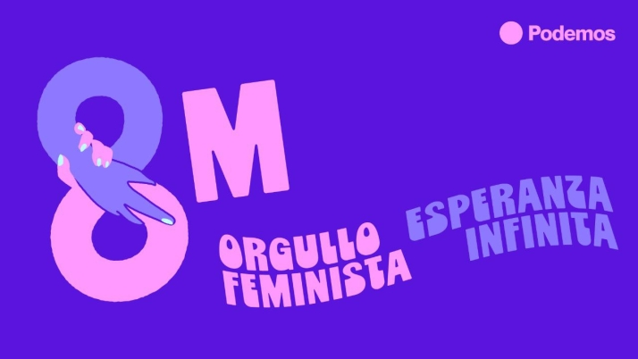 Podemos Soria llama a la participación en el 8M para combatir el fascismo con más derechos