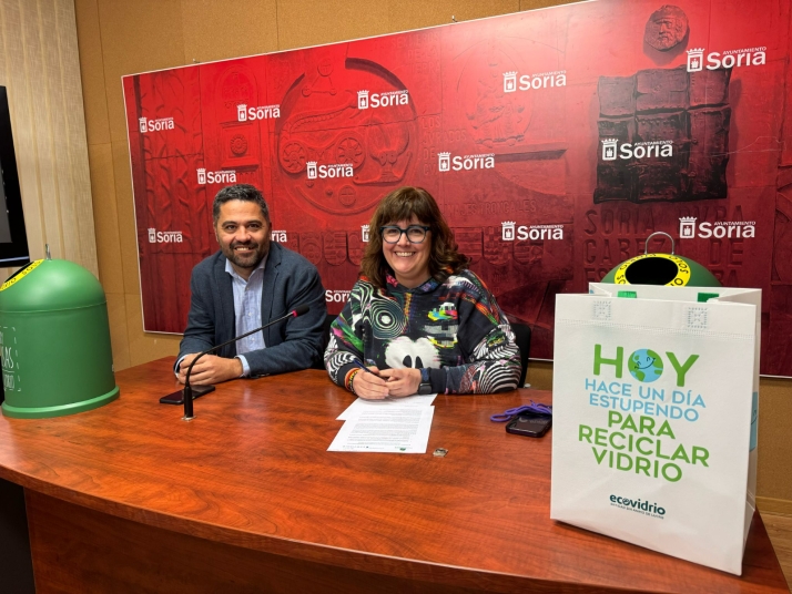 Optimizar la recogida de basura con Inteligencia Artificial, la nueva campaña de Ecovidrio y el Ayuntamiento de Soria
