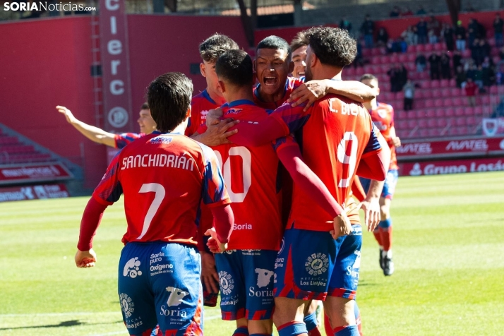Numancia 3-0 Gimnástica Torrelavega: Reencuentro con la victoria en un partido muy práctico