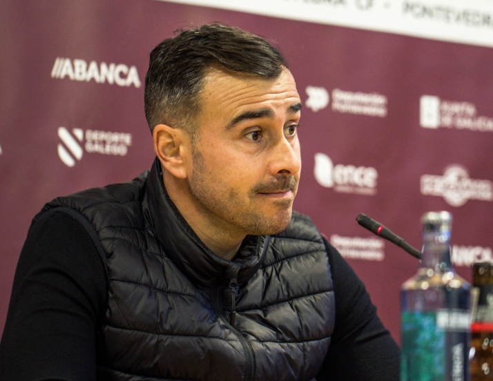 Yago Iglesias, entrenador del Pontevedra: No tenemos la sensación de que sea un partido decisivo