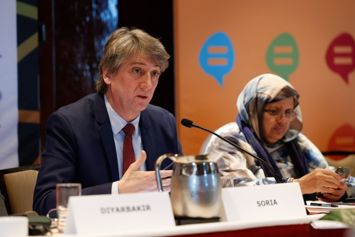 Carlos Martínez reflexiona en el foro internacional de la ONU sobre las alianzas feministas y apunta a una necesaria cesión de privilegios de los hombres