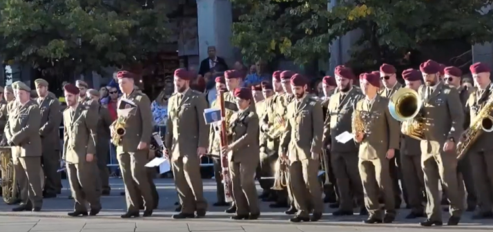 La Banda de Guerra realizará un pequeño desfile por algunas calles de la ciudad de Soria