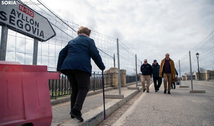 El Ministerio comenzará a reparar el puente de San Esteban esta semana, sin la alternativa del provisional