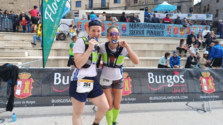 Muchos sorianos eligen la Muñalba Trail, de la vecina Regumiel de la Sierra, para probarse con la montaña