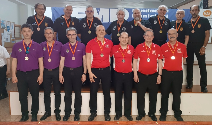 El CA Numancia defiende en Lugo la plata en el nacional de Billar 5 Quillas