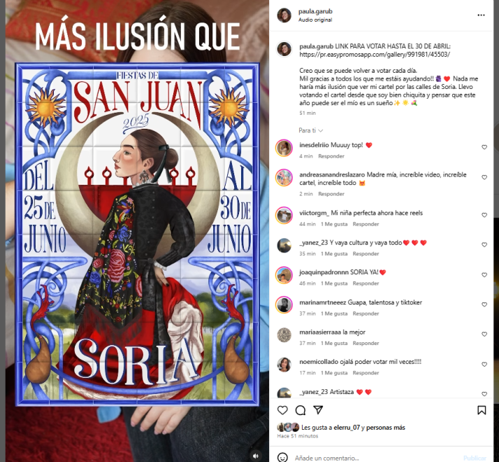 Denuncian el incumplimiento de las bases de uno de los carteles finalistas de San Juan