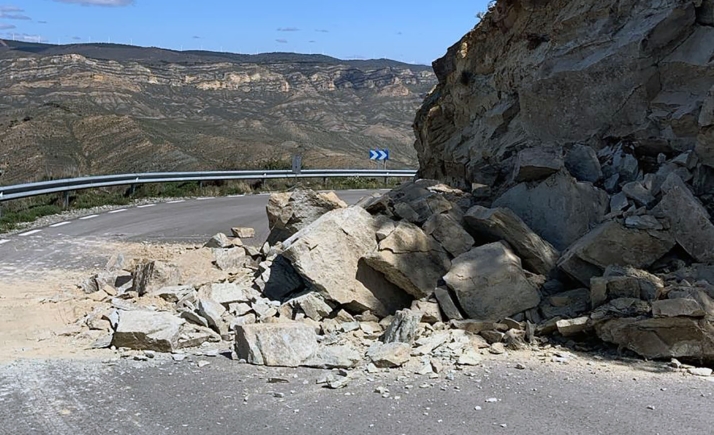 Cerrada la carretera entre San Felices y La Rioja