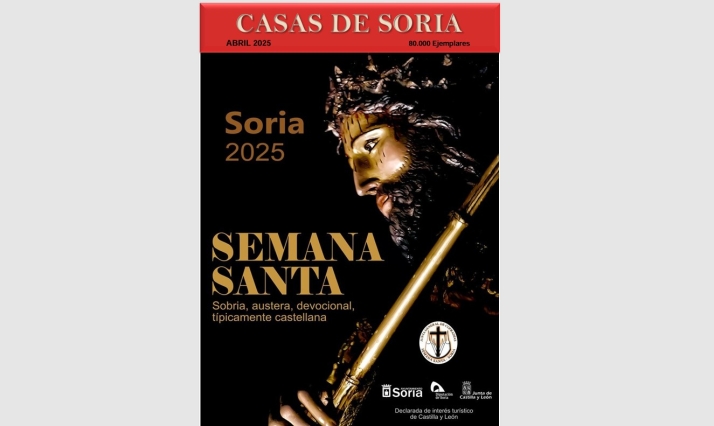 Ya está la revista Casas de Soria de abril