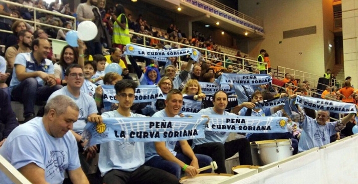 La Casa de Soria en Valencia organiza una Fan Zone para apoyar al Grupo Herce Soria en la semifinal de la Superliga