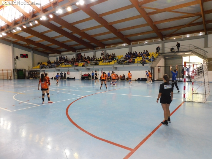En imágenes: Las promesas del balonmano nacional se dan cita en Ágreda