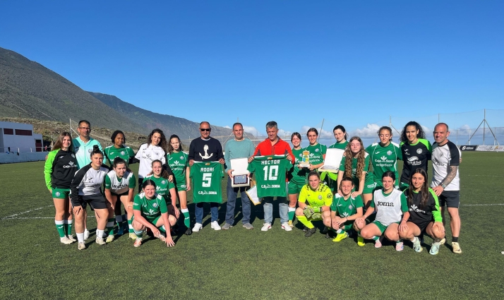Enriquecedora experiencia del San José Femenino B en la isla del Hierro