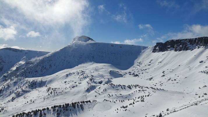 Impresionante nevada en Urbión en pleno abril