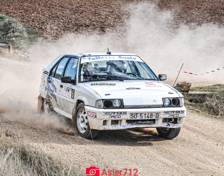 El Rally de Almajano pone de relieve la buena salud del automovilismo en la provincia