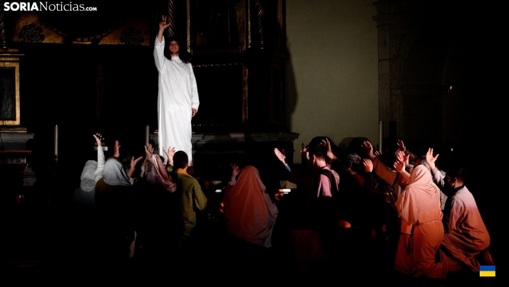 Ágreda se prepara para su concierto teatralizado que anticipa la Semana Santa