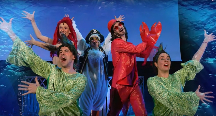 El sábado 12, musical en familia con La Sirenita en San Leonardo