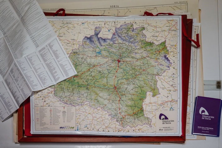 La Diputación lanza un nuevo mapa oficial de Soria con tecnología GPS y mayor precisión