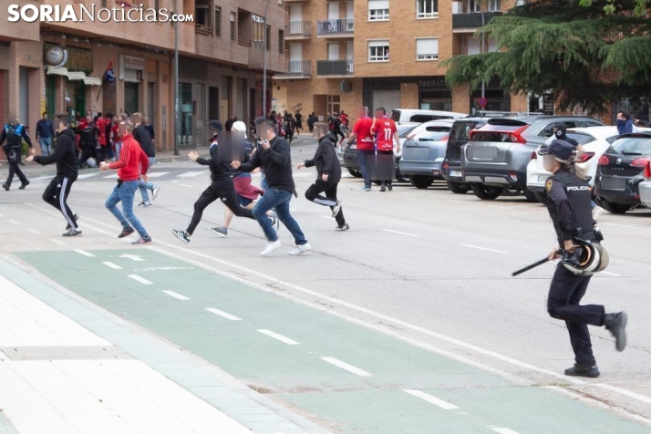 Prisión provisional para uno de los últimos detenidos por los incidentes previos al Numancia-Cornellá