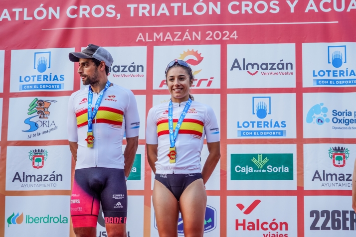 Marina Muñoz, del Triatlón Soriano, al Europeo de Duatlón y Acuatlón, y Kevin Viñuela, al de Acuatlón