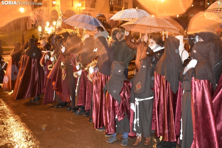 Semana Santa pasada por agua y por tormentas en Soria
