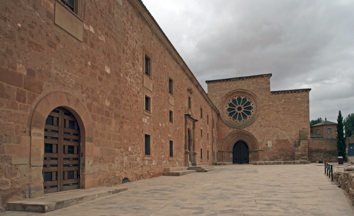 Concedido el permiso para la adecuación del paseo y el mirador del monasterio de Santa María de Huerta 