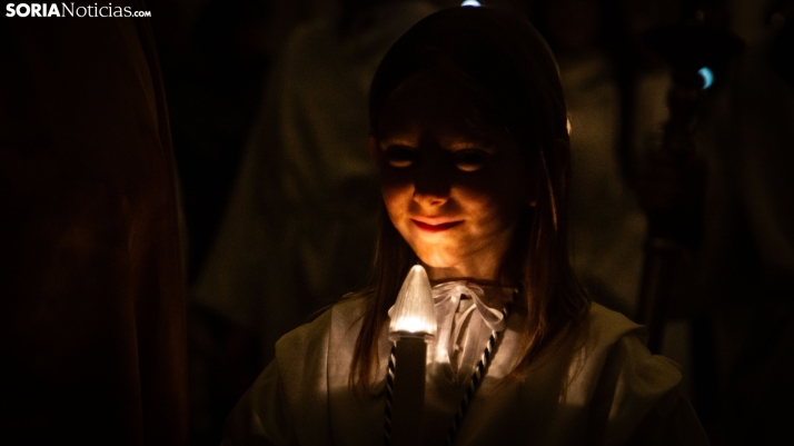 Fotos: El Burgo de Osma llora la suspensión de la Procesión del Santo Entierro