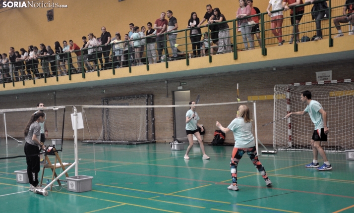 Estos son los detalles del XXI Torneo Popular de Bádminton que vuelve a Soria en mayo