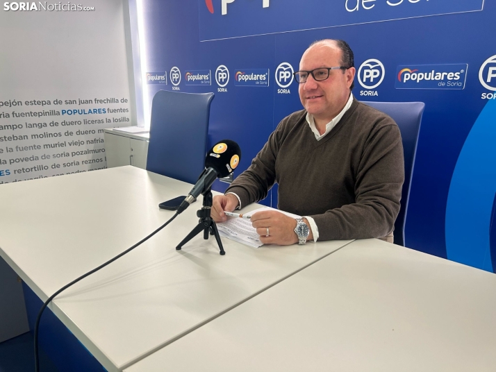 Heras señala a Mínguez como culpable de que no exista transporte metropolitano en Soria