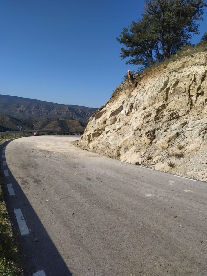 Abierta al tráfico la carretera provincial SO-P 1120 de San Felices al límite con La Rioja