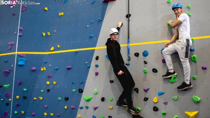 El nuevo rocódromo de Golmayo desata la locura entre los vecinos: Más de 60 inscritos