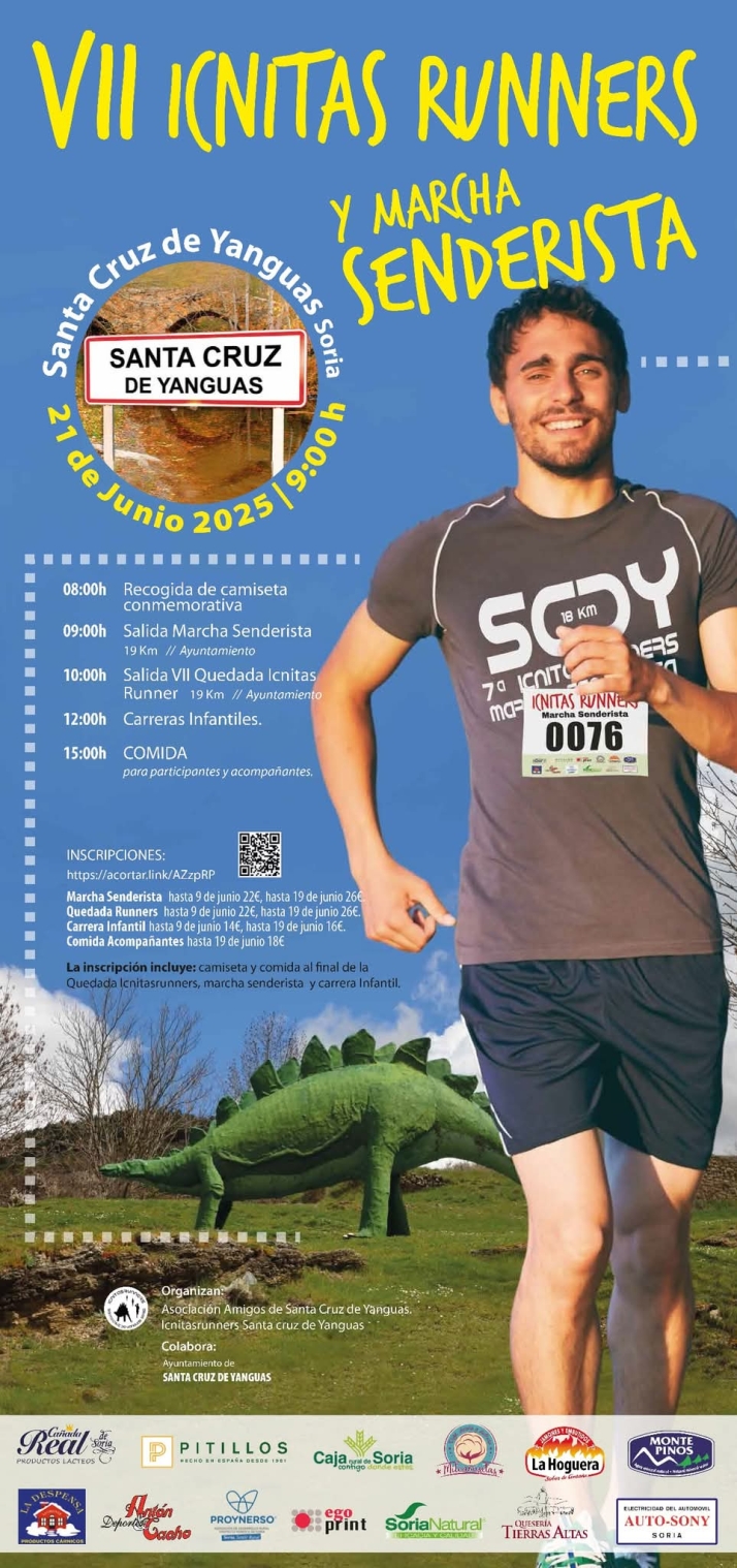 Santa Cruz de Yanguas se prepara para su séptima Icnitas Runners: todos los detalles