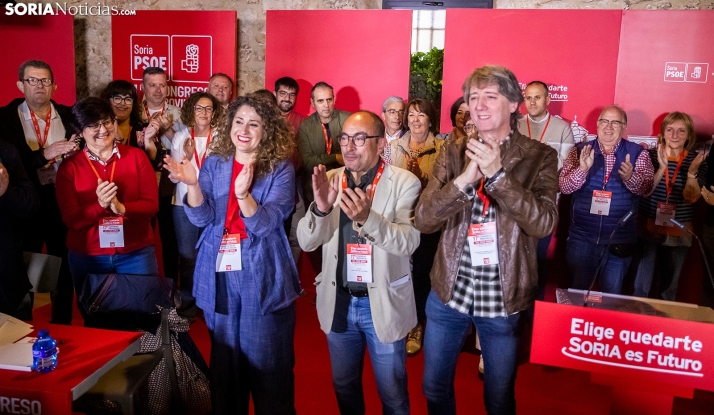 Estos son todos los nombres de la nueva ejecutiva provincial del PSOE de Soria