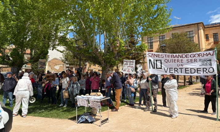 Nueva concentración en San Esteban contra la planta de biometano