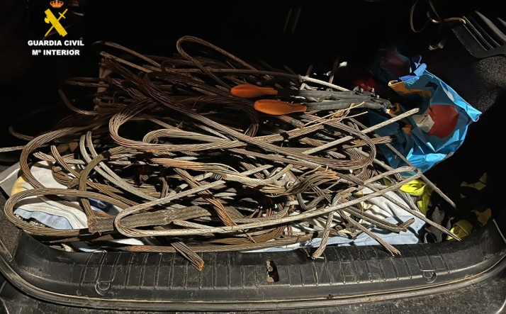 La Guardia Civil detiene a los autores de robos con fuerza en siete subestaciones eléctricas de Soria