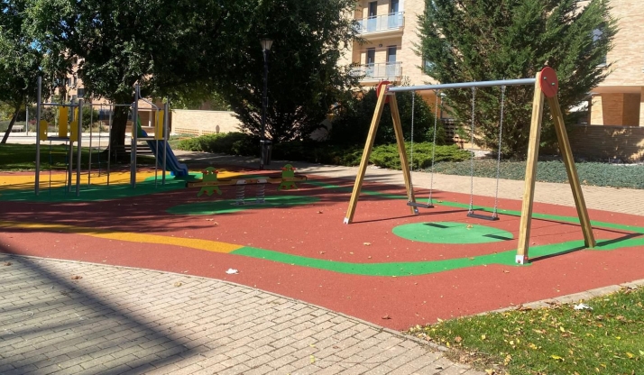 Inversión de 300.000 € en diez zonas infantiles en barrios de Soria, Pedrajas y Valonsadero