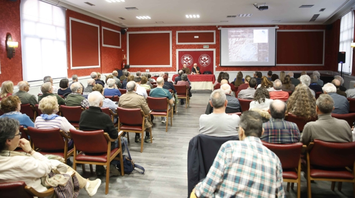 Echa el cierre el ciclo de conferencias del Casino para conmemorar el centenario de Blas Taracena