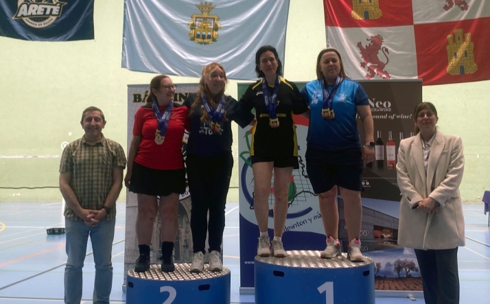 Cuatro campeonatos y otras tantas medallas para los volantistas sorianos  en Aranda de Duero
