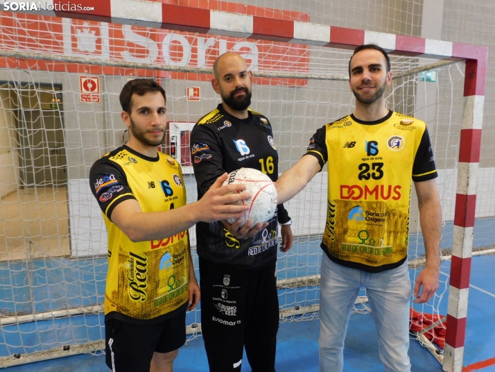 Los capitanes del BM Soria sueñan con el ascenso: Queremos quitarnos la espinita de los últimos años