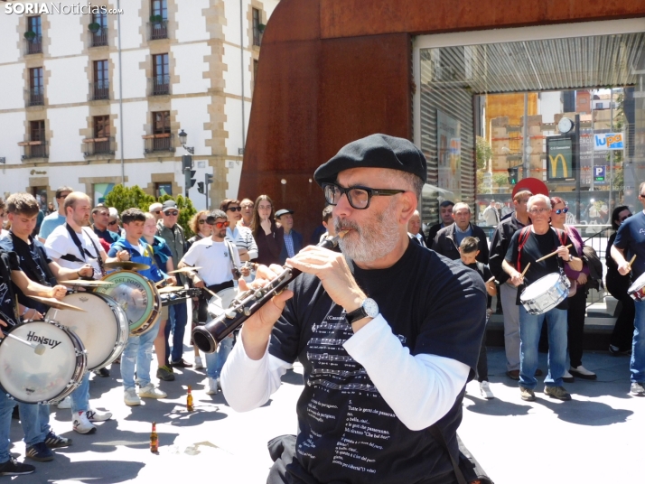 Así ha sonado el Día del Dulzainero en Soria: música y ambiente como preludio de San Juan