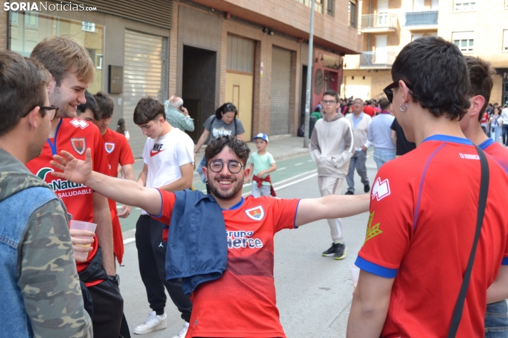 GALERÍA | Soria se vuelca con el Numancia en la previa de su encuentro ante el Getafe B
