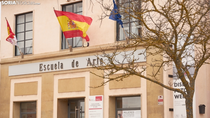 Abre la muestra Abstracción 1910, con una colección colaborativa entre la Escuela de Arte y el Conservatorio de Soria