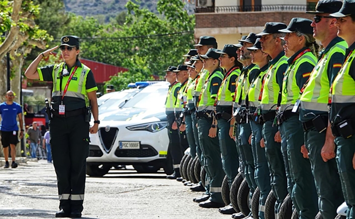 45 guardias civiles velarán por la seguridad de la Vuelta Ciclista Femenina a su paso por Soria
