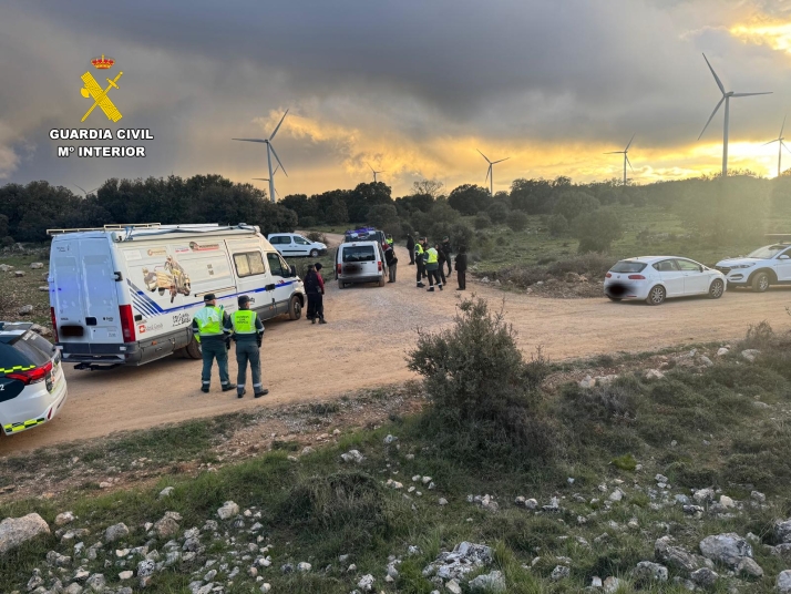 Este es el balance de la Guardia Civil tras la RAVE de Aguaviva de la Vega: identificaciones, denuncias y armas intervenidas