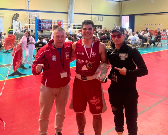 Así se forjó el oro: Caleb Recuero, del Club Boxeo Numancia, campeón regional