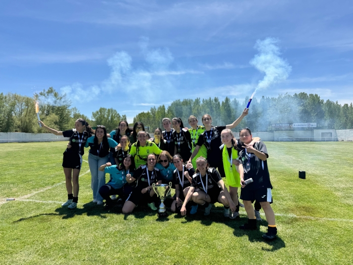 El Golmayo-Camaretas gana la Copa Diputación femenina y hace un doblete histórico