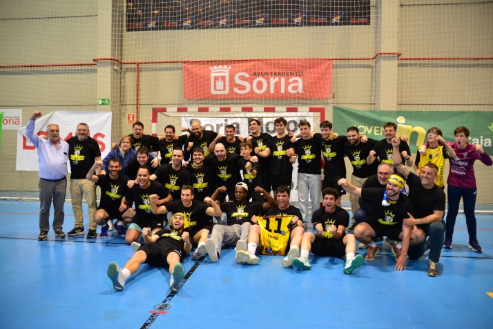 El Club Balonmano Soria logra el primer objetivo de la temporada: clasificado para la fase de ascenso