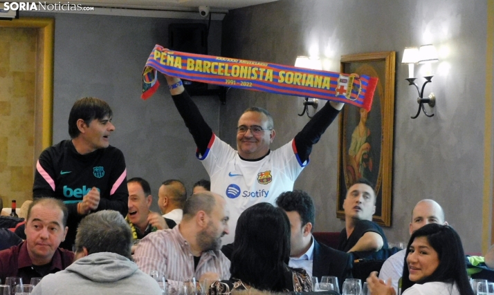 El 1 de junio, fiesta de la Peña Barcelonista Soriana