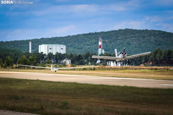 La Diputación critica la gestión de AESA en el Aeródromo de Garray