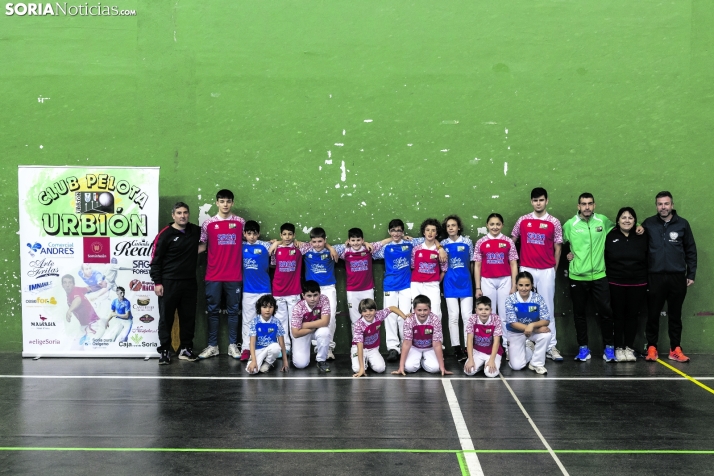 La piedra angular del Club  Pelota Urbión: su prolífera cantera